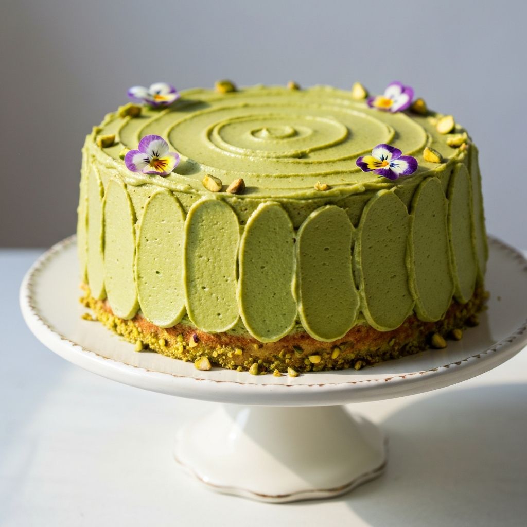 Bolo de pistache